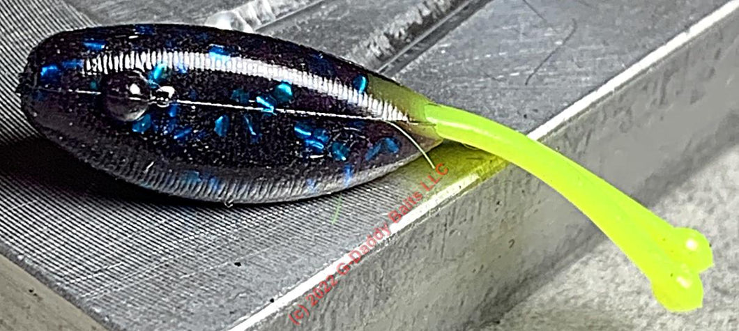 New color, Cajun cricket color. Get yours today just message us. Made in  the USA 🇺🇸, By Colby Crappie Fluke Plastic Baits